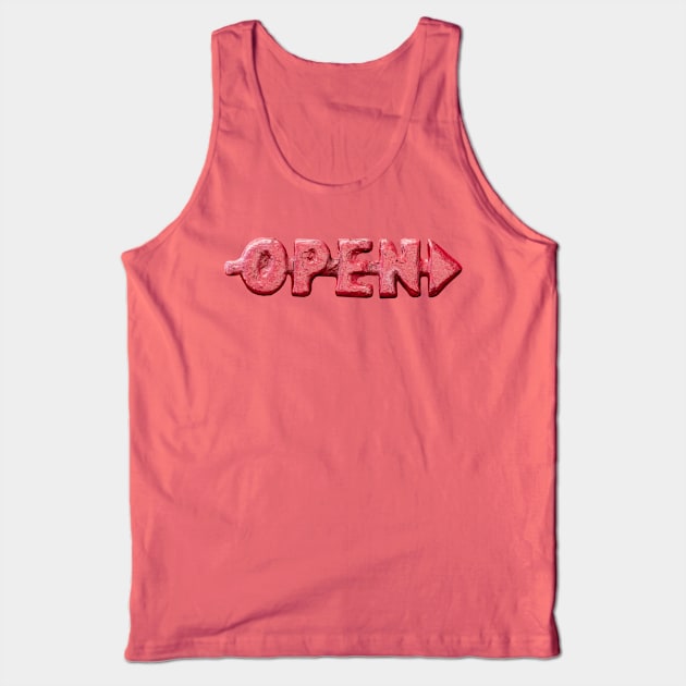 Open Instructions Tank Top by Enzwell